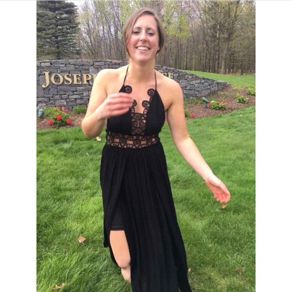 Formal black dress